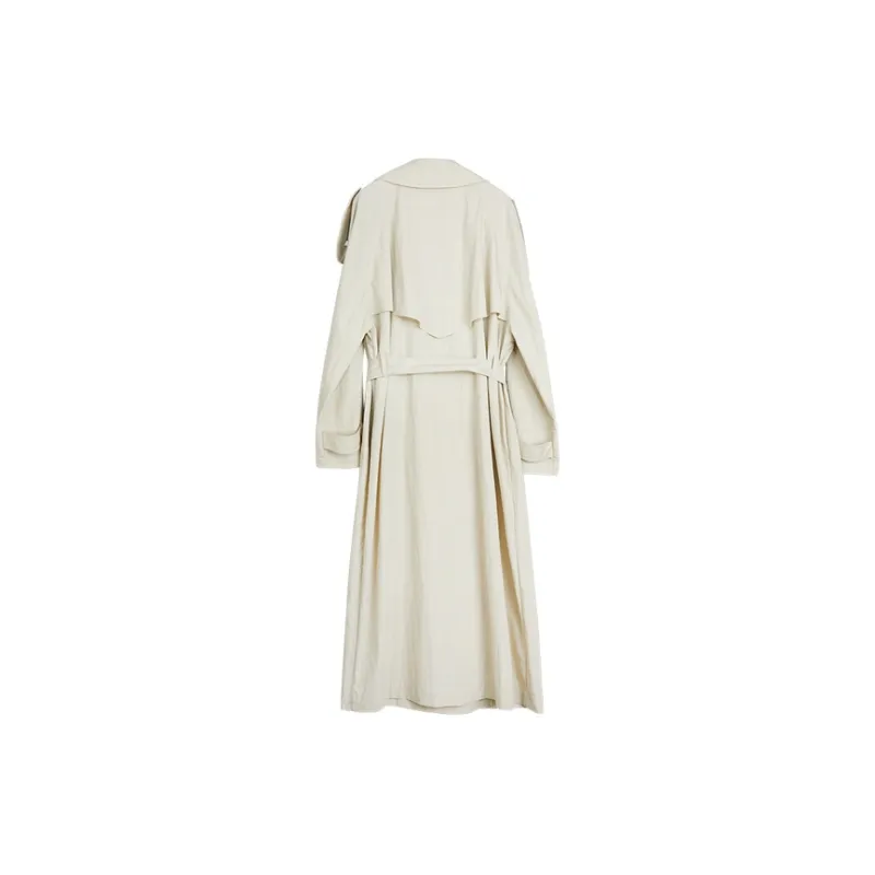 ELLE Trench Coat Fall Women's Ecru-1