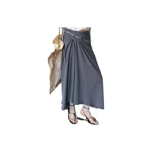 SUPERSCAPE Knit Long Skirts Women's