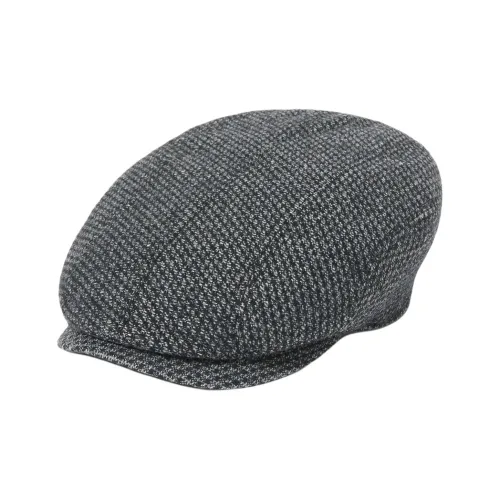 STETSON Wool Berets Unisex Gray