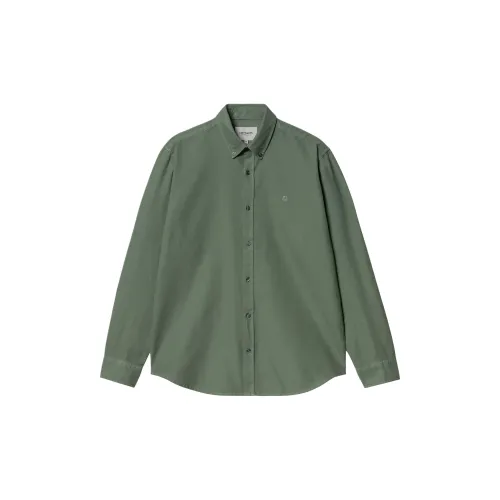 Carhartt WIP Shirts Men Duck Green