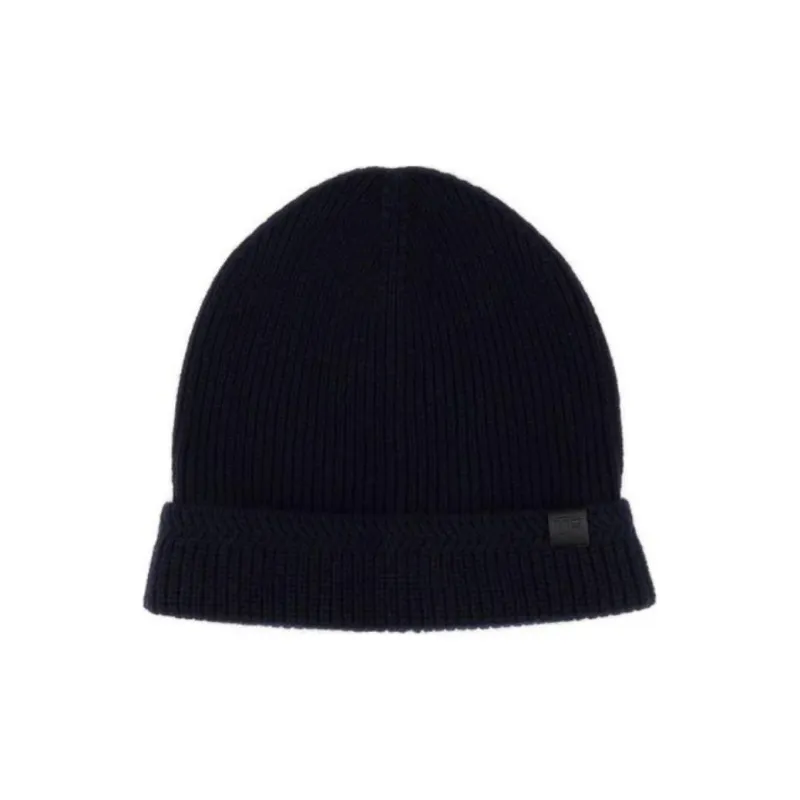 TOM FORD Tf Patch Ribbed Beanie-0