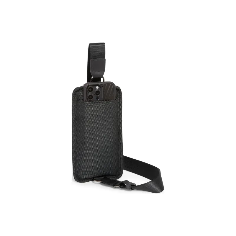 TUMI Alpha Fabric Crossbody Bag Shoulder Bag Unisex Black Gray Color-1
