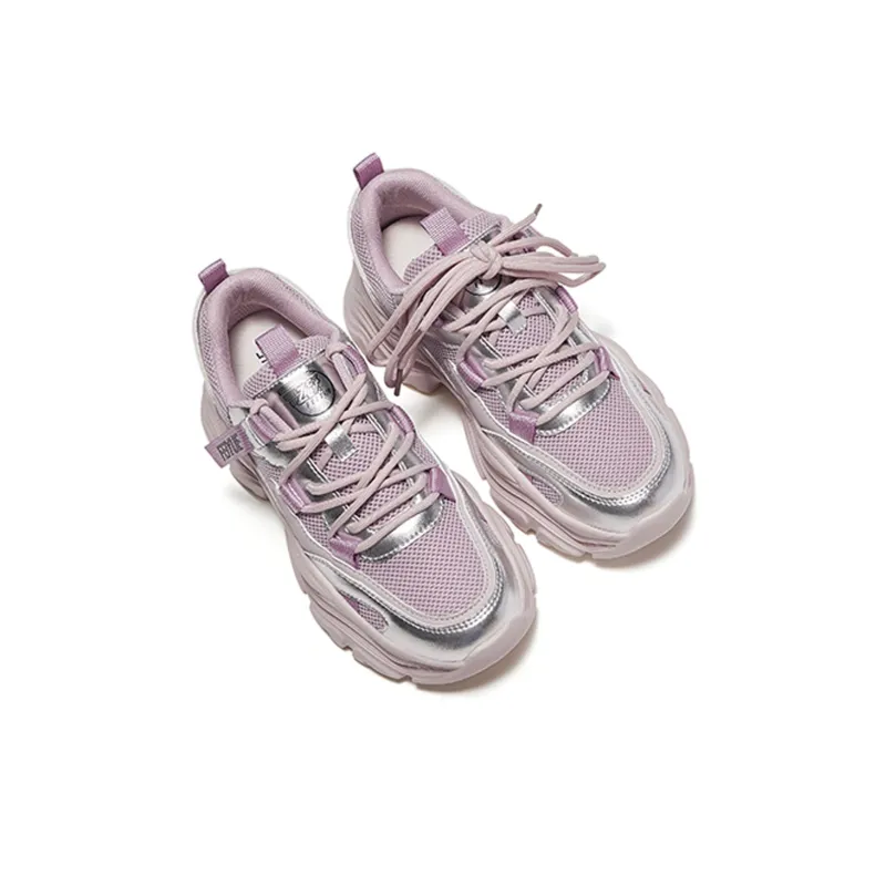 Feiyue Anti-Slip Wear-Resistant Low-Top Chunky Sneakers Women's-3