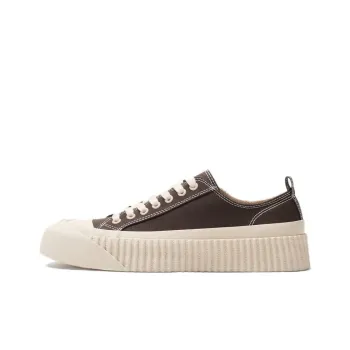 ZARA Low-Top Skateboard Shoes Men's Brown