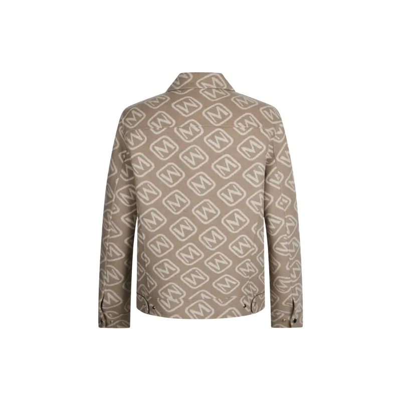 MANGANO Jackets Coats Men's Pattern/Bronzed-1