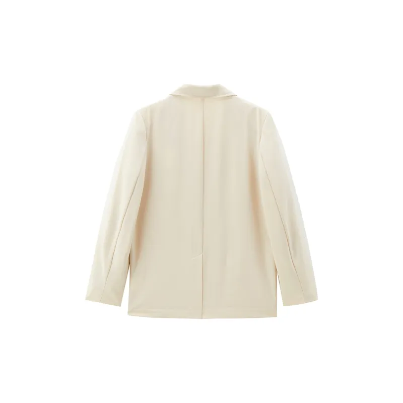 PEACEBIRD Business Suit Women's Khaki-1