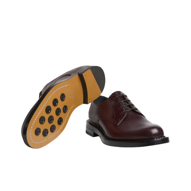 GUCCI Dress Shoes Men's Burgundy-5
