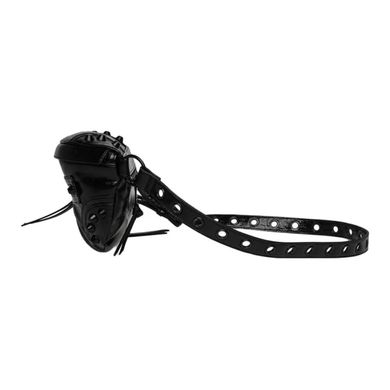 STEVE MADDEN PU Leather Fanny Pack Women's Black-2