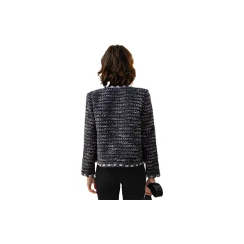 LOUISY AO Cropped Coats Women's Black