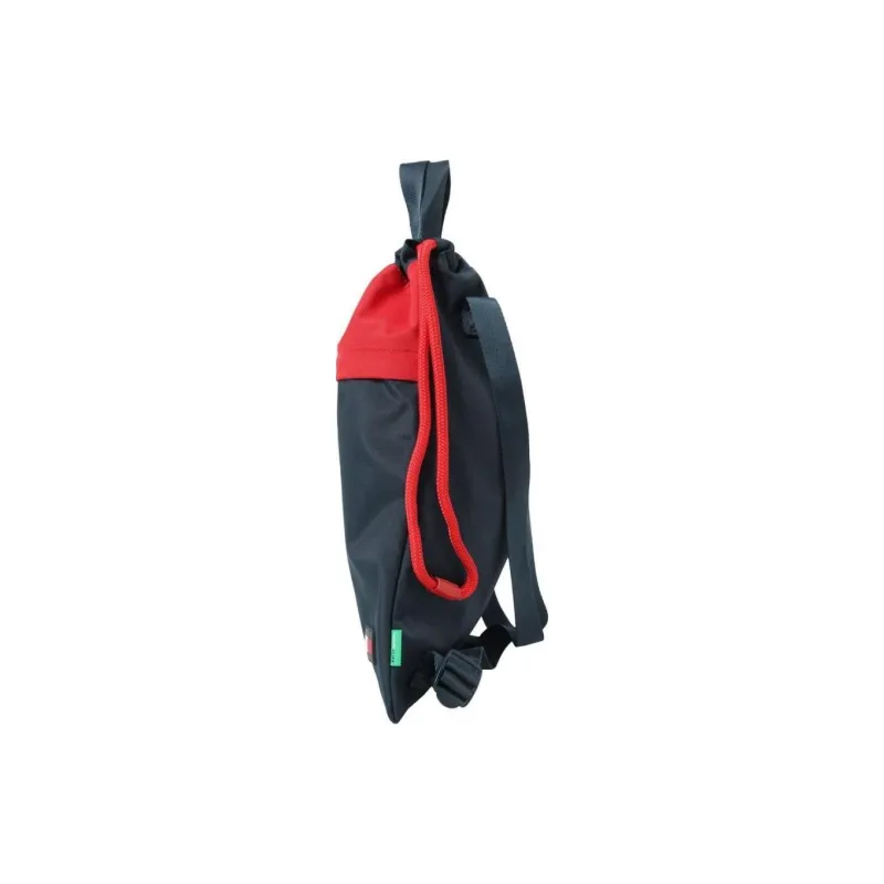 Tommy Hilfiger Canvas Backpack Unisex Marine Blue & Red-4