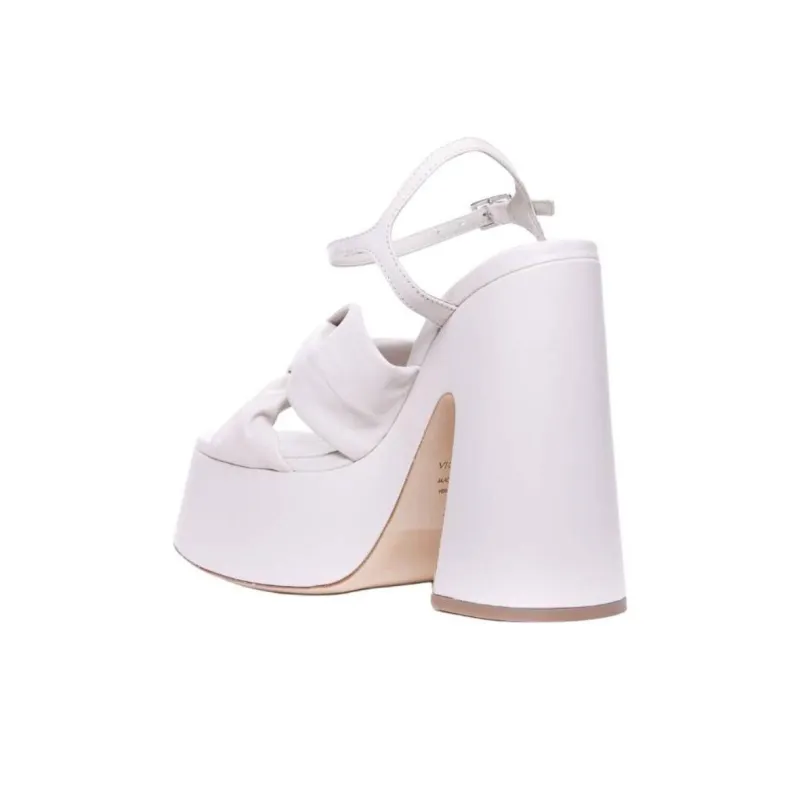 Vic Matie Sash Twist Detailed Sandals Women's-3