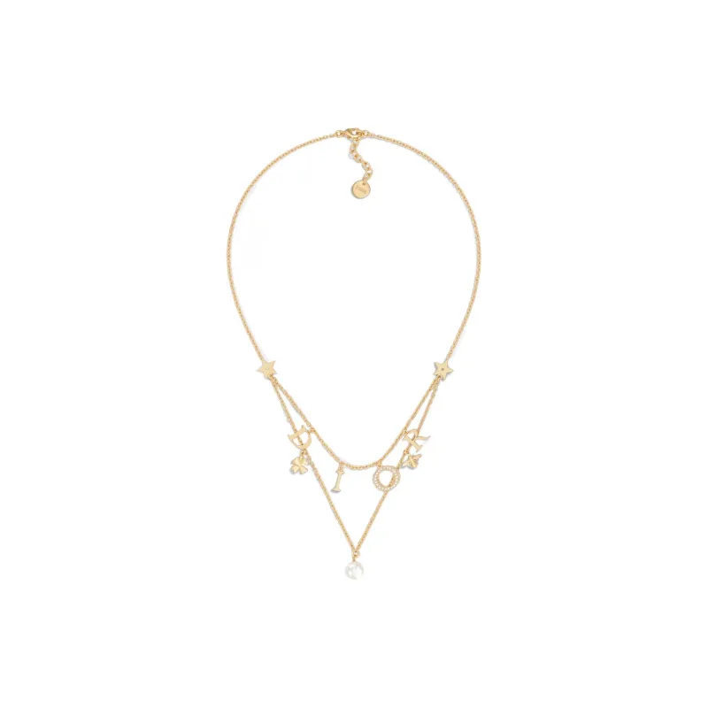 DIOR Metal Necklaces Women's Gold-1