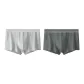 D Set-Minimalist Style Color Block-Light Gray+Dark Gray