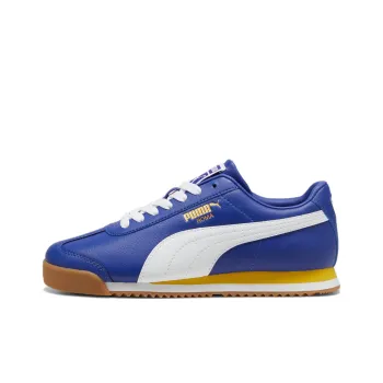 PUMA Roma 24 Anti Slip Wear Resistant Low Top Skateboard Shoes Unisex Blue