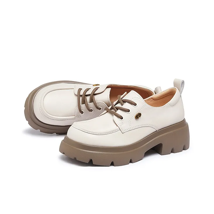 CAMEL Loafers Women's Beige/White/Brown/Black-2