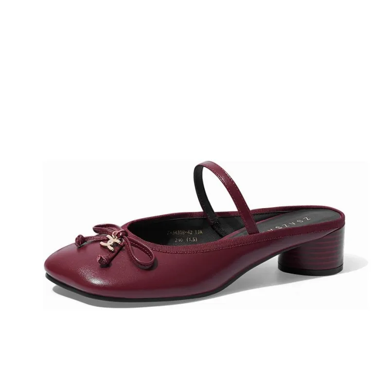 ZSAZSAZSU Wrap-toe Slippers Women's-0