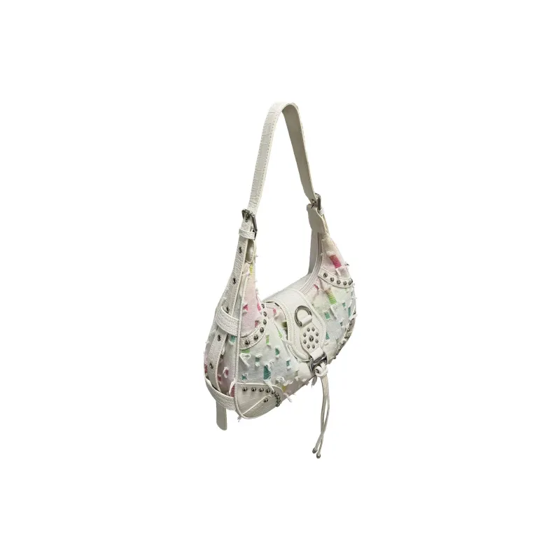CULTIVATOR Denim Shoulder Bag Regular Women's Ecru-2