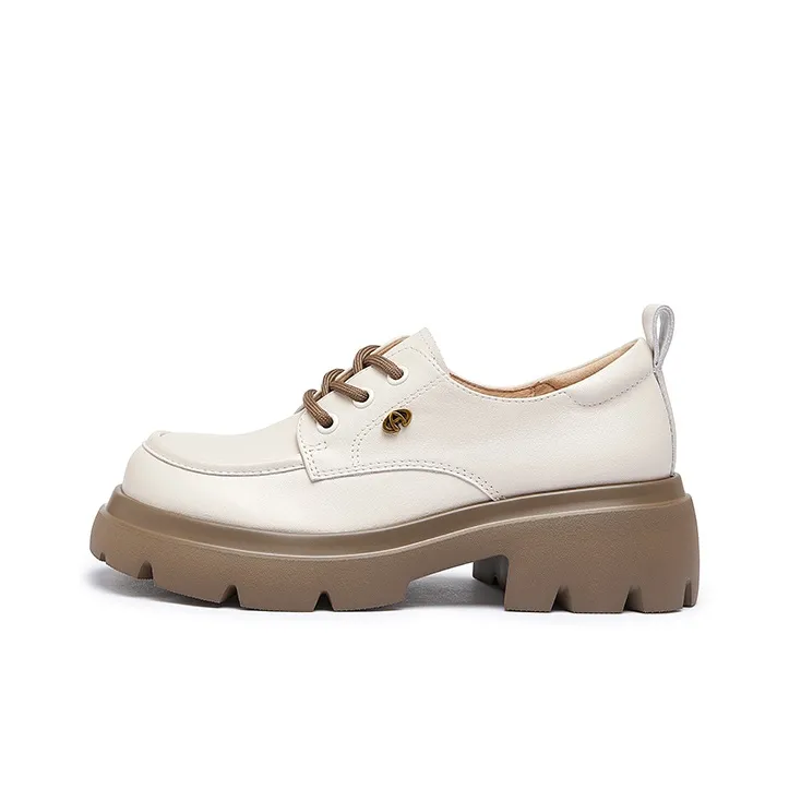 CAMEL Loafers Women's Beige/White/Brown/Black-0