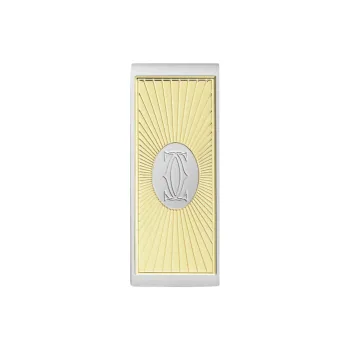 CARTIER Stainless Steel Gold Palladium Accessories Unisex Gold
