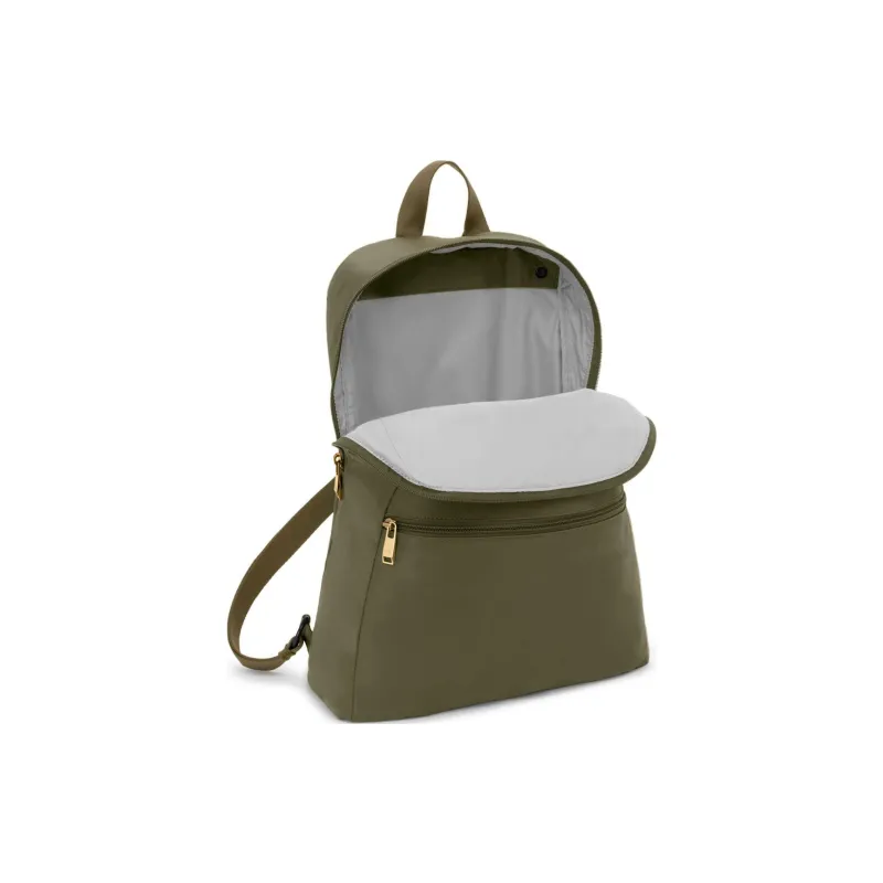 TUMI Nylon Backpack Women's Olive Green-3