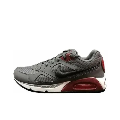 Nike Air Max Ivo Running Shoes Men Low-Top Gray Red