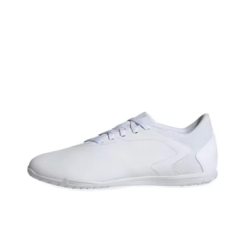 Adidas Predator Accuracy.4 Anti-Slip Wear-Resistant Soccer Shoes Unisex White