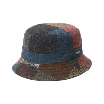 STETSON Wool Cotton Polyester Linen Silk Polyamide Bucket Hats Unisex Multicolor