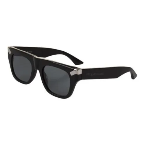 Alexander McQueen Acetate Square Sunglasses Men's Black