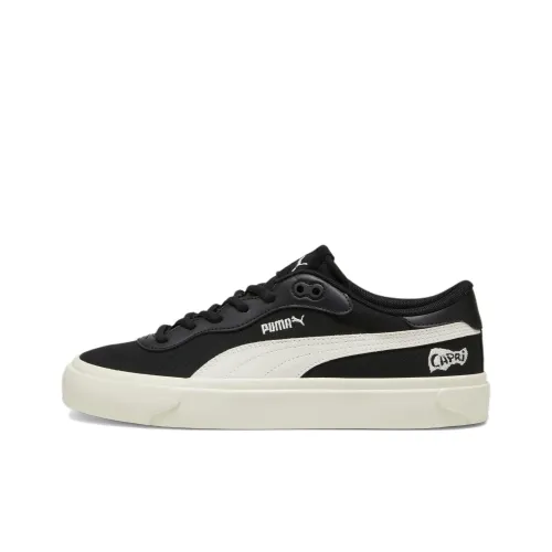 PUMA Capri Skateboard Shoes Unisex Low-Top Black