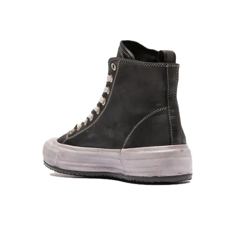 Officine Creative Mes High-Top Skateboard Shoes Women's Black-3