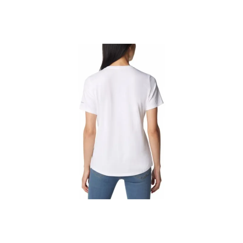 Columbia Sun Trek T-Shirt Women's White-1