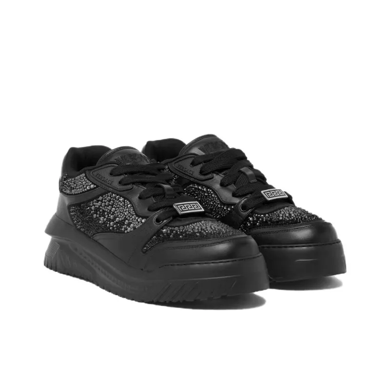 FANSIZHE Odissea Low Top Casual Shoes Men's Black-2