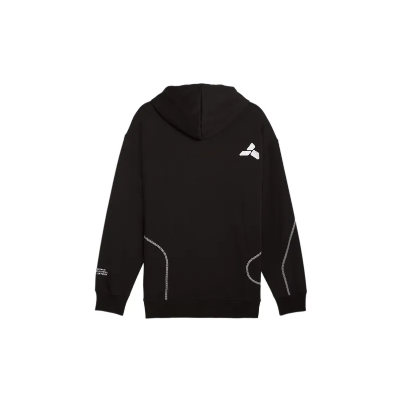 PUMA BMW M Motorsport SS24 Statement Hoodie Sweatshirt Men's Black-1