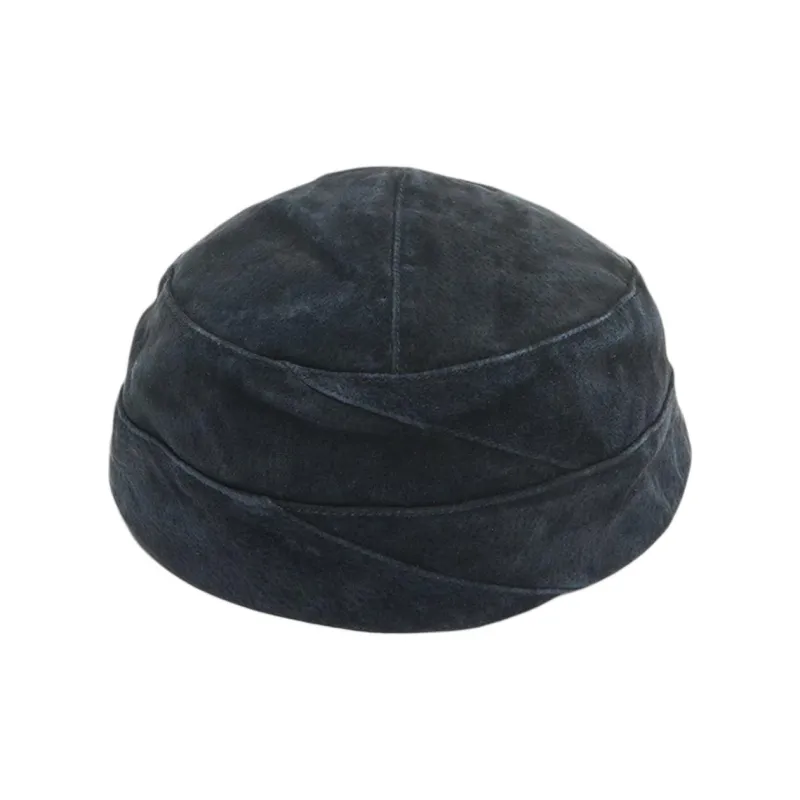 STETSON Leather Berets Unisex Black-3
