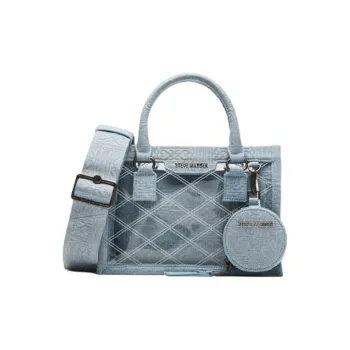 STEVE MADDEN Synthetic Material Shoulder Bag Crossbody Bag Handbag Women's Blue