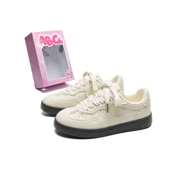 ABCIO Anti-Slip And Wear-Resistant Support Height Increasing Low-Top Skateboard Shoes Box Included Women's