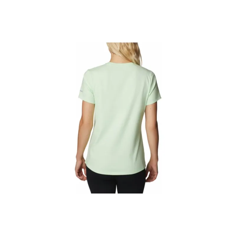 Columbia Sun Trek T-Shirt Women's Green-1
