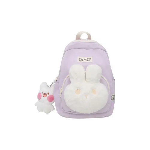 Elsvet Nylon Chlo Backpack Regular Women's Purple/Green/Pink/Orange Red/Black