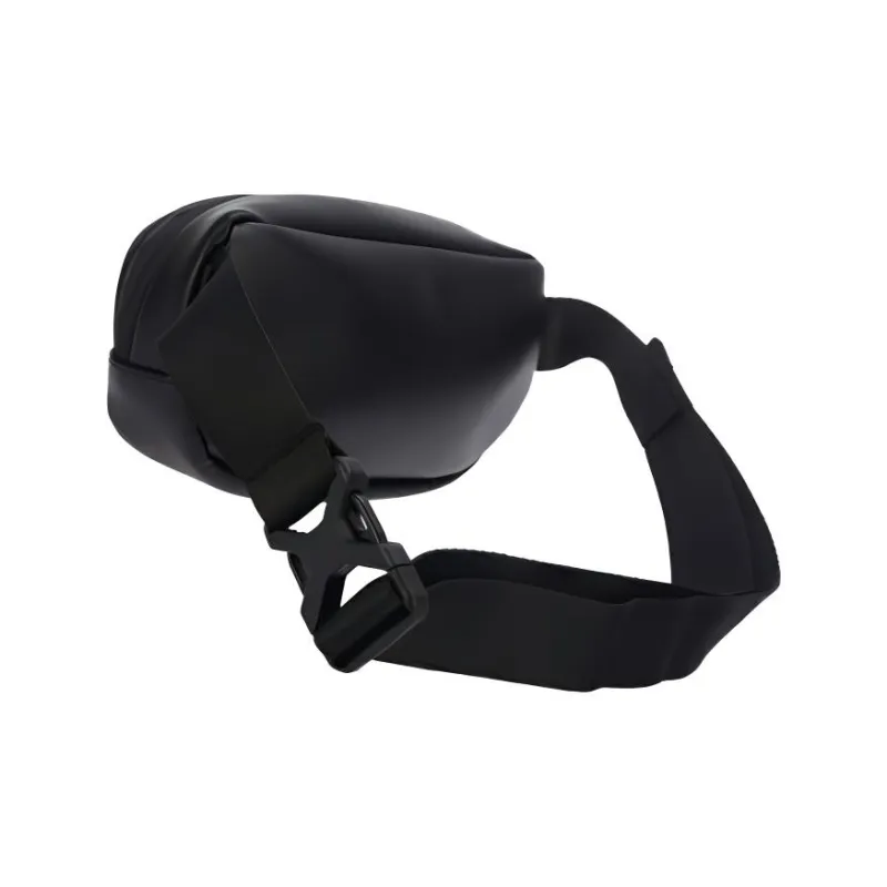 LiNing Artist DFT Collaboration Leather Sports Bag Shoulder Bag Fanny Pack Regular Unisex Black-3
