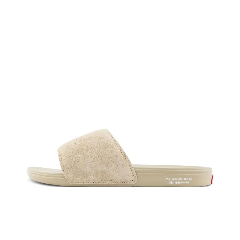 Vans La Costa Slip Resistant Abrasion Resistant Slide Slippers Men's Khaki-0