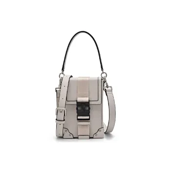PEDRO PU Shoulder Bag Crossbody Bag Handbag Regular Men's Light Taupe