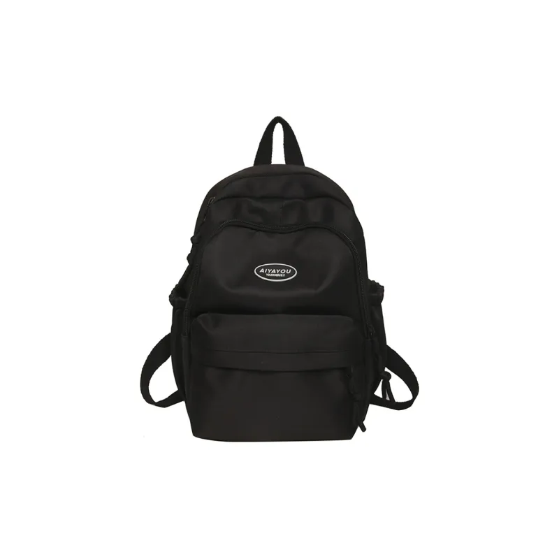 Cwatcun Nylon Backpack Regular Women's White/Pink/Black/Yellow/Green-10