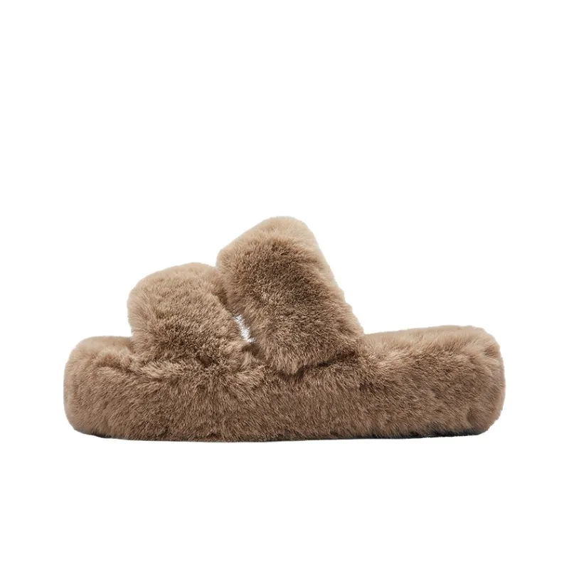 JUZI PVC Polyvinyl Chloride Slip-Resistant Abrasion-Resistant Slide Slippers Women's-5