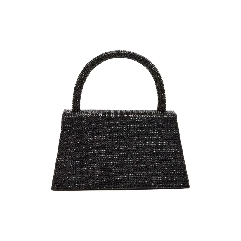 STEVE MADDEN Synthetic Material Shoulder Bag Crossbody Bag Handbag Women's Black-2