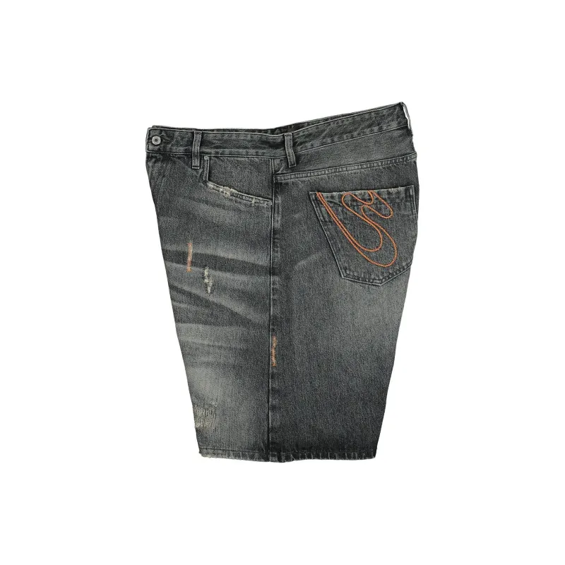 PDF Kilt Distressed Drop crotch Shorts-2