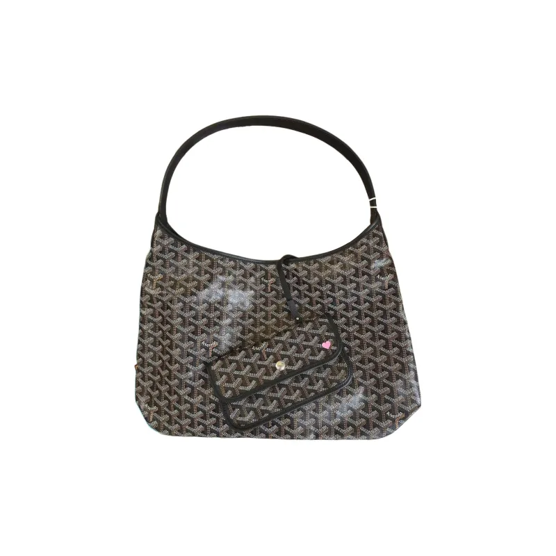 GOYARD Bohème Hobo PM Shoulder Bag Women's Black-0