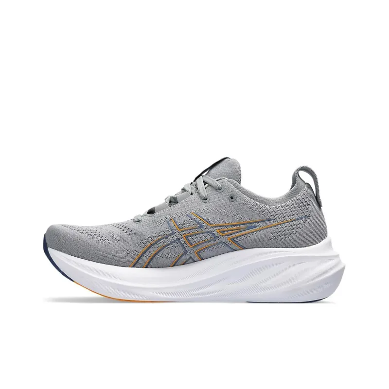 Asics GEL NIMBUS 26 Slip Resistant, Abrasion Resistant, Breathable, Cushioning Low Top Casual Running Shoes Men's Gray-1