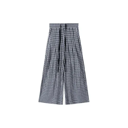 BASIC HOUSE Casual Pants Women's Checkered