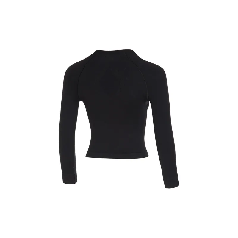 Adidas Raglan Sleeve T Shirt Women's Black-1