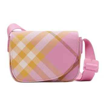 Burberry Nylon Crossbody Bag Shoulder Bag Kids' Pink Carnation